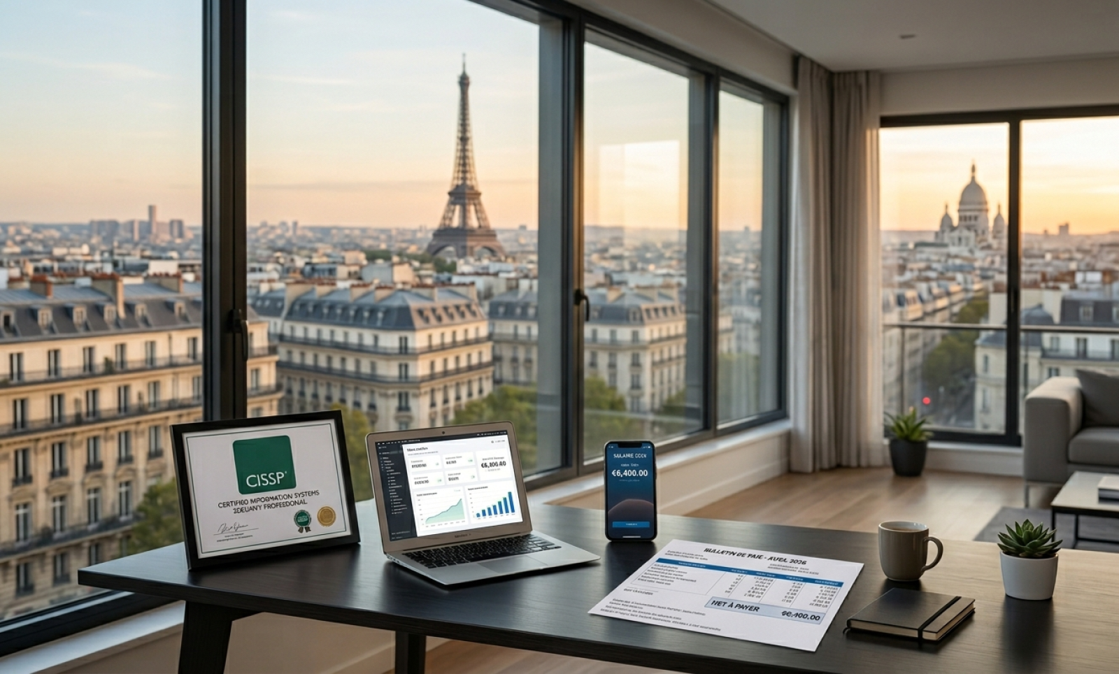 Salaire CISSP à Paris : Quel impact réel sur votre fiche de paie en 2026 ?